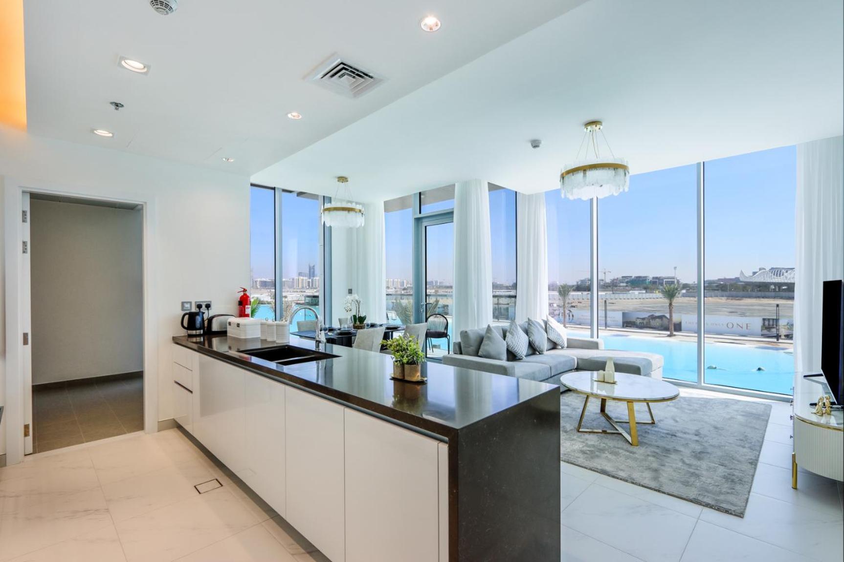 Lagoonview 2br District One Apartment *